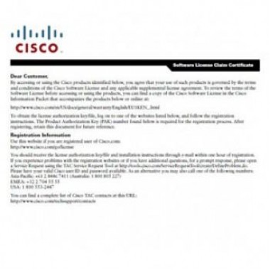 Лицензия Cisco FLASR1-LI-RTU