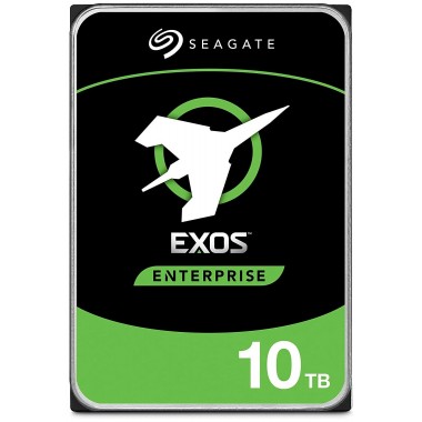 Жесткий диск HDD SATA Seagate 10Tb, Exos X16, 7200 rpm, 256Mb buffer, 512E/4KN ST10000NM001G-NC1